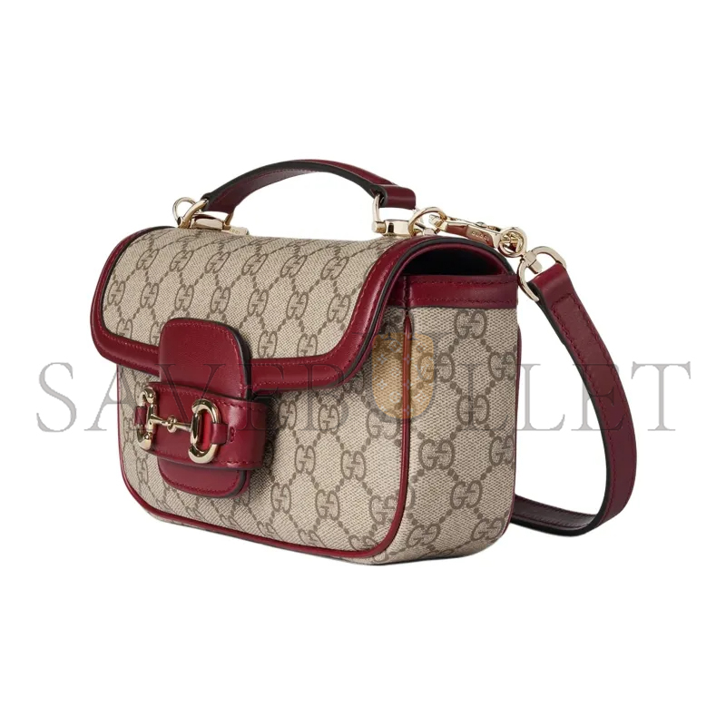 G*u*i horsebit 1955 soft small top handle bag 815206 (22.6*12.7*5.6cm)